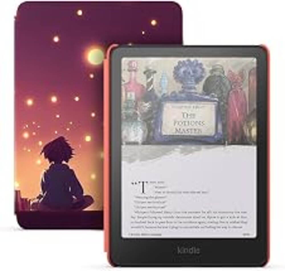 Amazon Kindle Colorsoft Kids 16 GB (2024 model) – Lightweight, compact, and designed for reading—no apps, videos, or games. – with cover, Starlight Reading