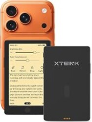 XTEINK X4 Pro 4.3" ebook Reader with Front Light & Touchscreen, Space Black | 4.3" E-Book reader with adjustable front light, touch/gesture control, physical buttons, 1100mAh battery & magnetic charging