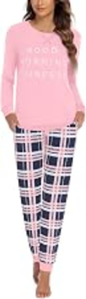 Ekouaer Pajamas for Women Comfy Long Sleeve Jogger Set Lounge Pjs Set | Loungewear with Pockets for Daliy Wear, Sport, Shopping, Outifts