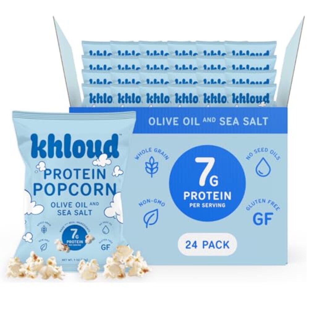 Khloud Protein Popcorn, Olive Oil & Sea