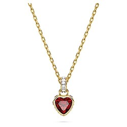 Swarovski Chroma Pendant Necklace, Heart