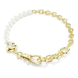 Swarovski Idyllia bracelet, Crystal pear