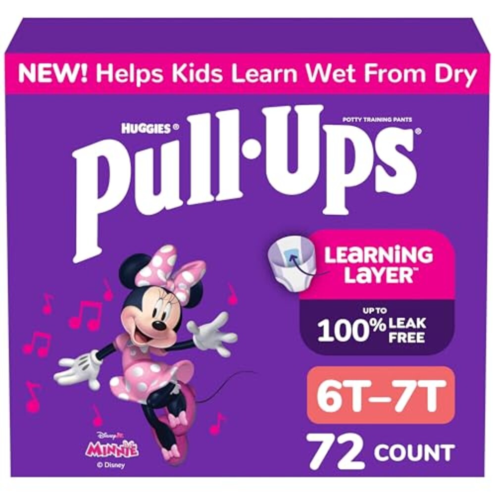 Pull-Ups Girls' Potty Training Pants, Si