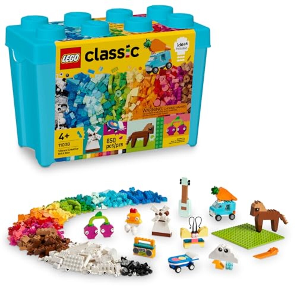 LEGO Classic Vibrant Creative Brick Box