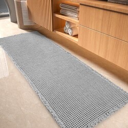 tchdio Waffle Bath Mat-Runner Rug, Super