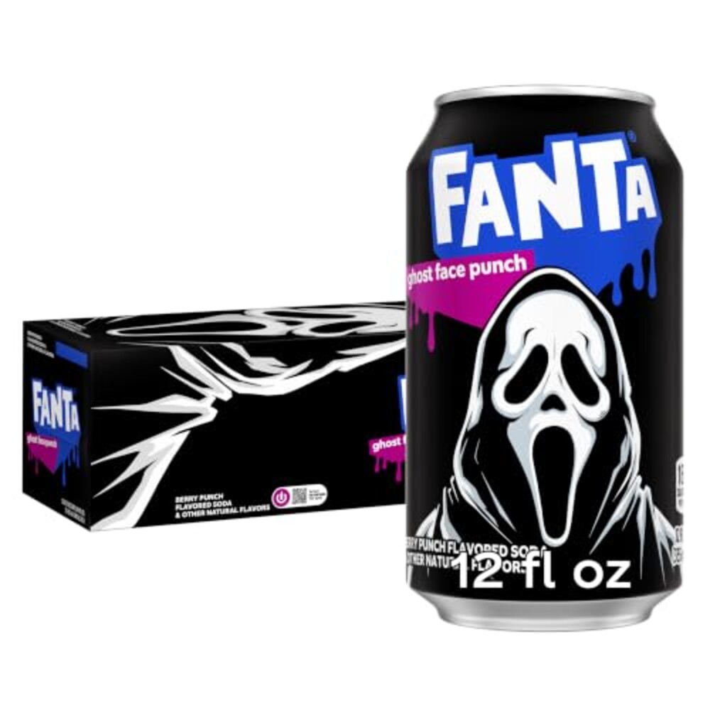 Fanta Ghost Face Punch Fridge Pack Cans,