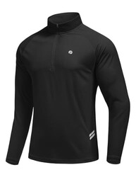 PINSPARK Men's Quarter Zip Golf Pullover