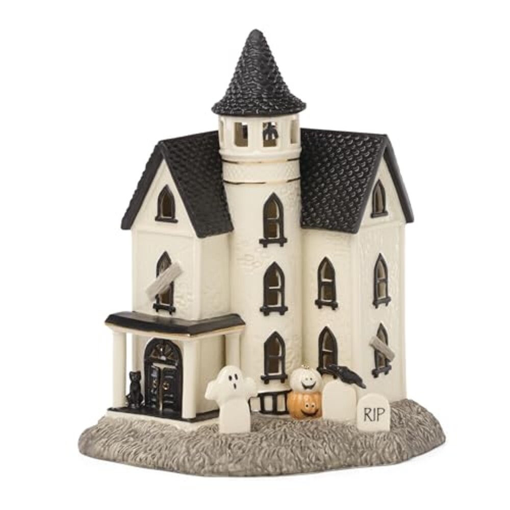 Lenox Vintage Halloween Light-Up Manor F