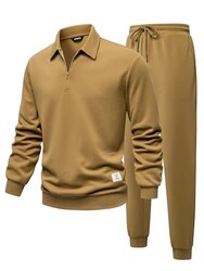 JMIERR Men's Tracksuit 2 Piece Outfits Q