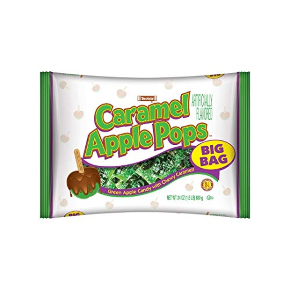 Tootsie Roll Caramel Apple Pops, 24oz Ba