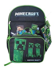 Bioworld Minecraft Creepers 5pc Backpack