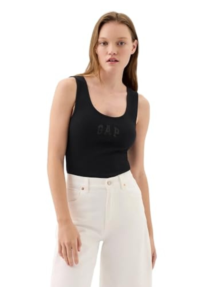 GAP Women's 2-Pack Ribbed Tank Top, Gap