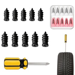 LZECJ Tire Plug Kit, Tire Repair Rubber