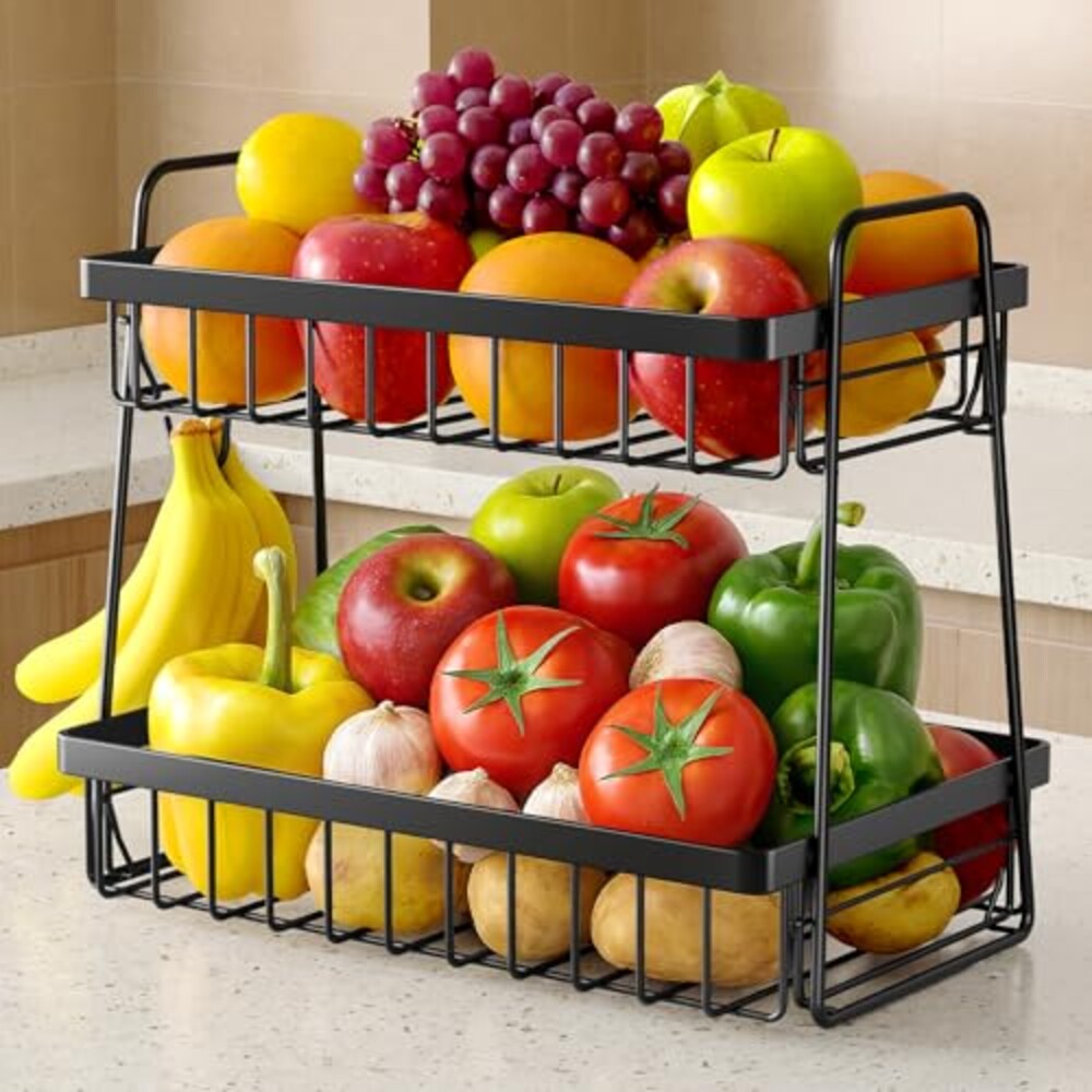 Sakugi Fruit Basket for Kitchen Counter