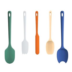 FAOGO 5 Pieces Silicone Spatula Set, Foo
