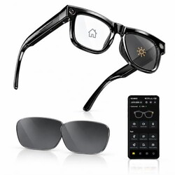 AI Smart Glasses with 8MP Camera,1080P H
