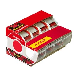Scotch Transparent Tape, 3/4 x 850 Inche