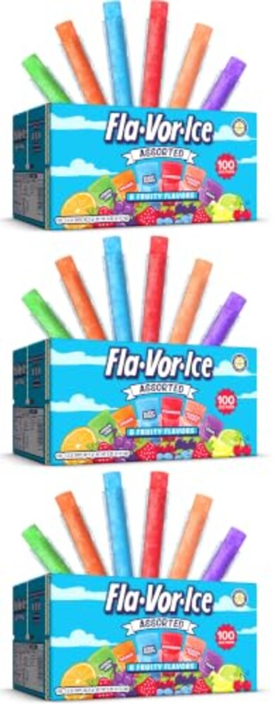 Fla-Vor-Ice Popsicle Variety Pack of 1.5