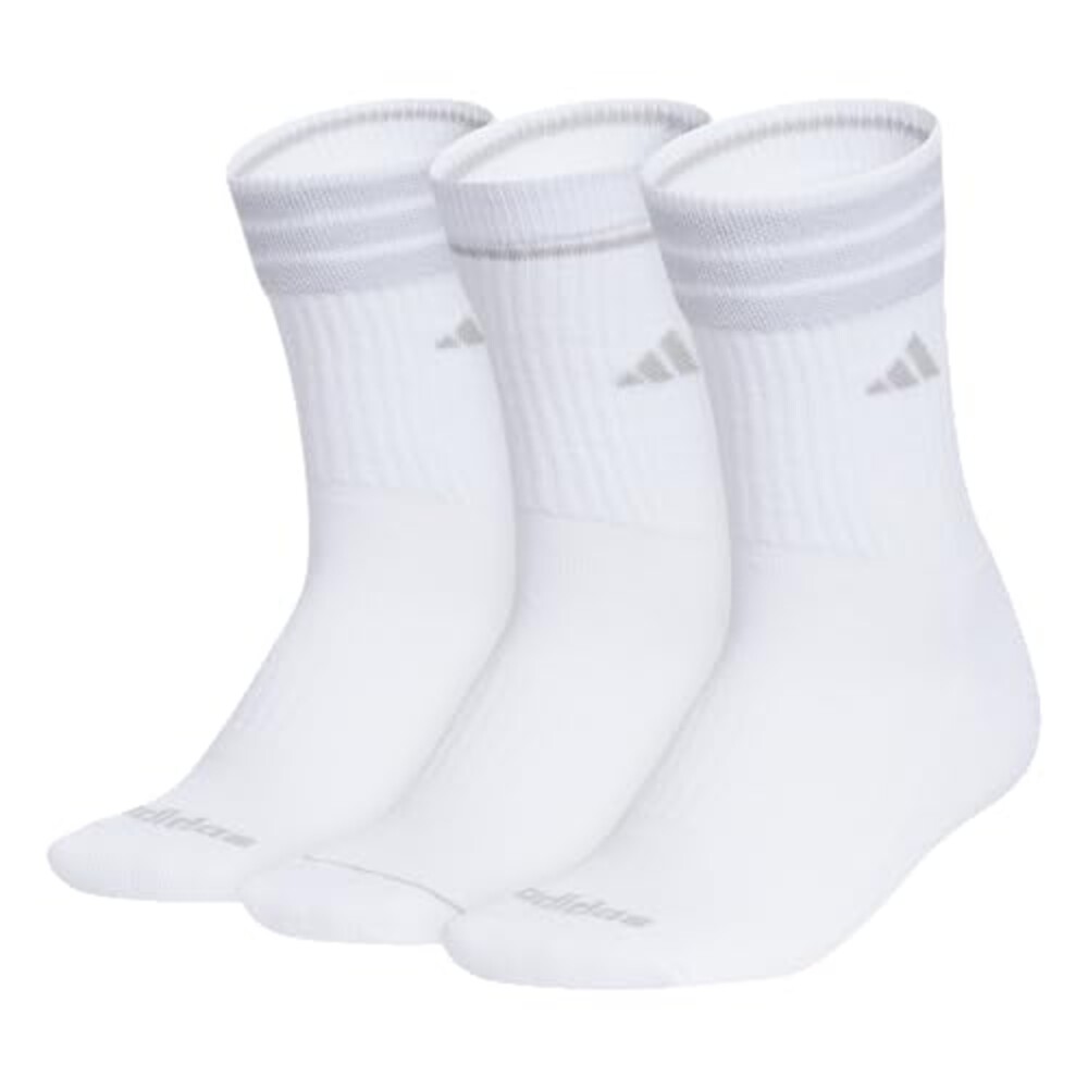 adidas Women's Cushioned 3-Stripe Socks