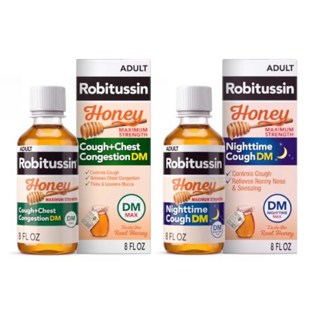 Robitussin Honey DM Max, Day and Night F