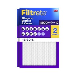 Filtrete 16x30x1 Air Filter, MERV 12, MP