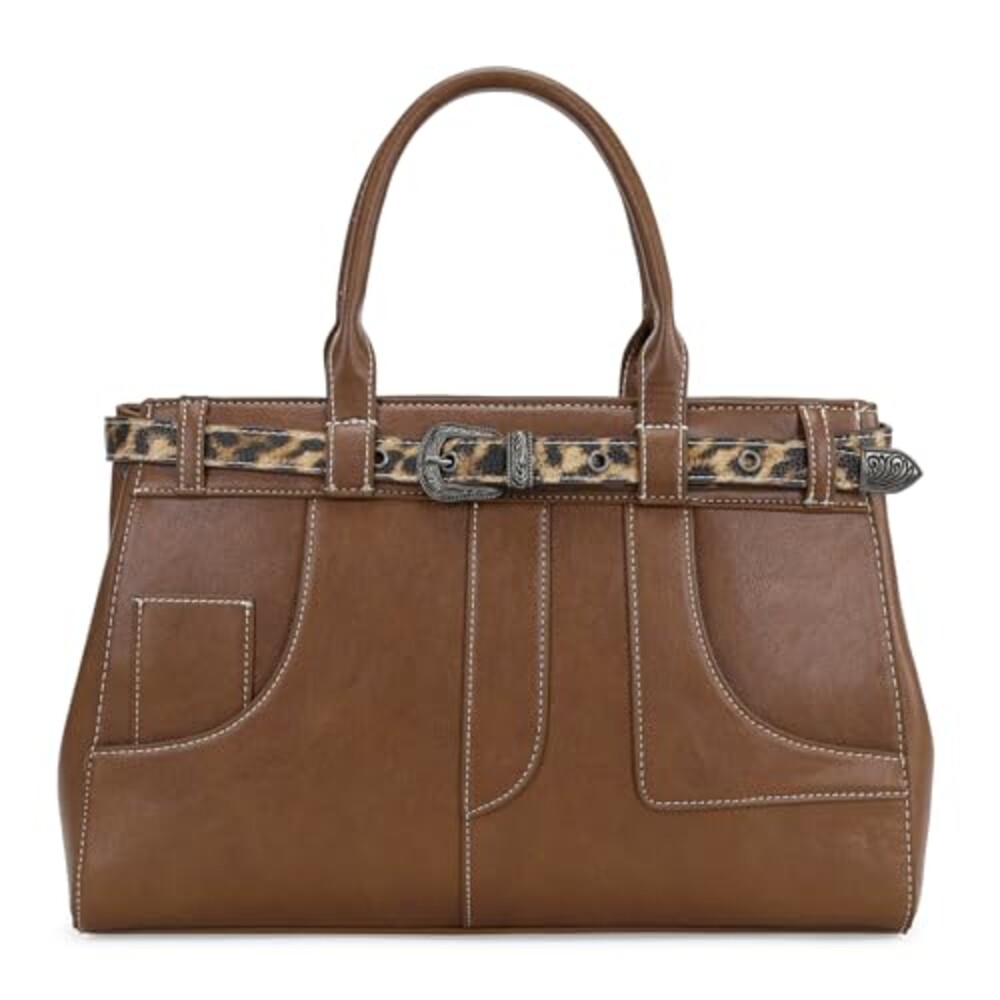Montana West Structured Satchel Bag for