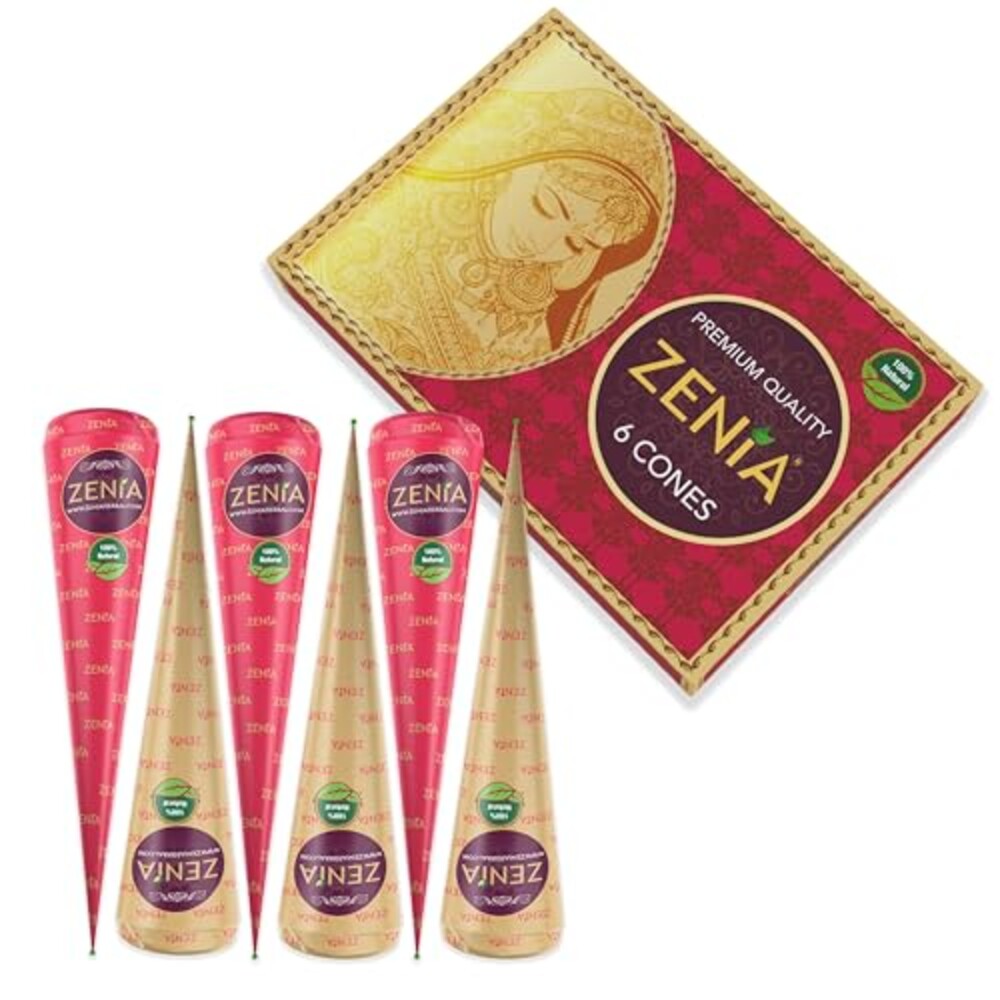 Zenia 6 Pack 100% Natural Ready to Use H