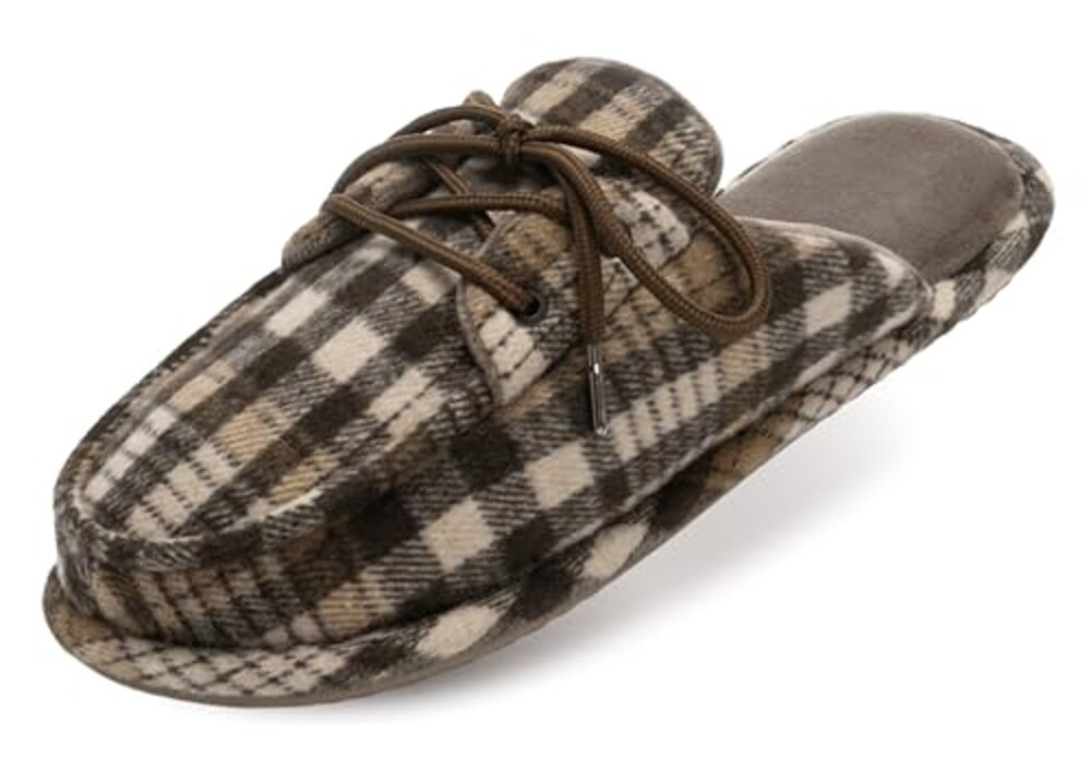 GOEWY Men's Loafers Slippers Memory Foam