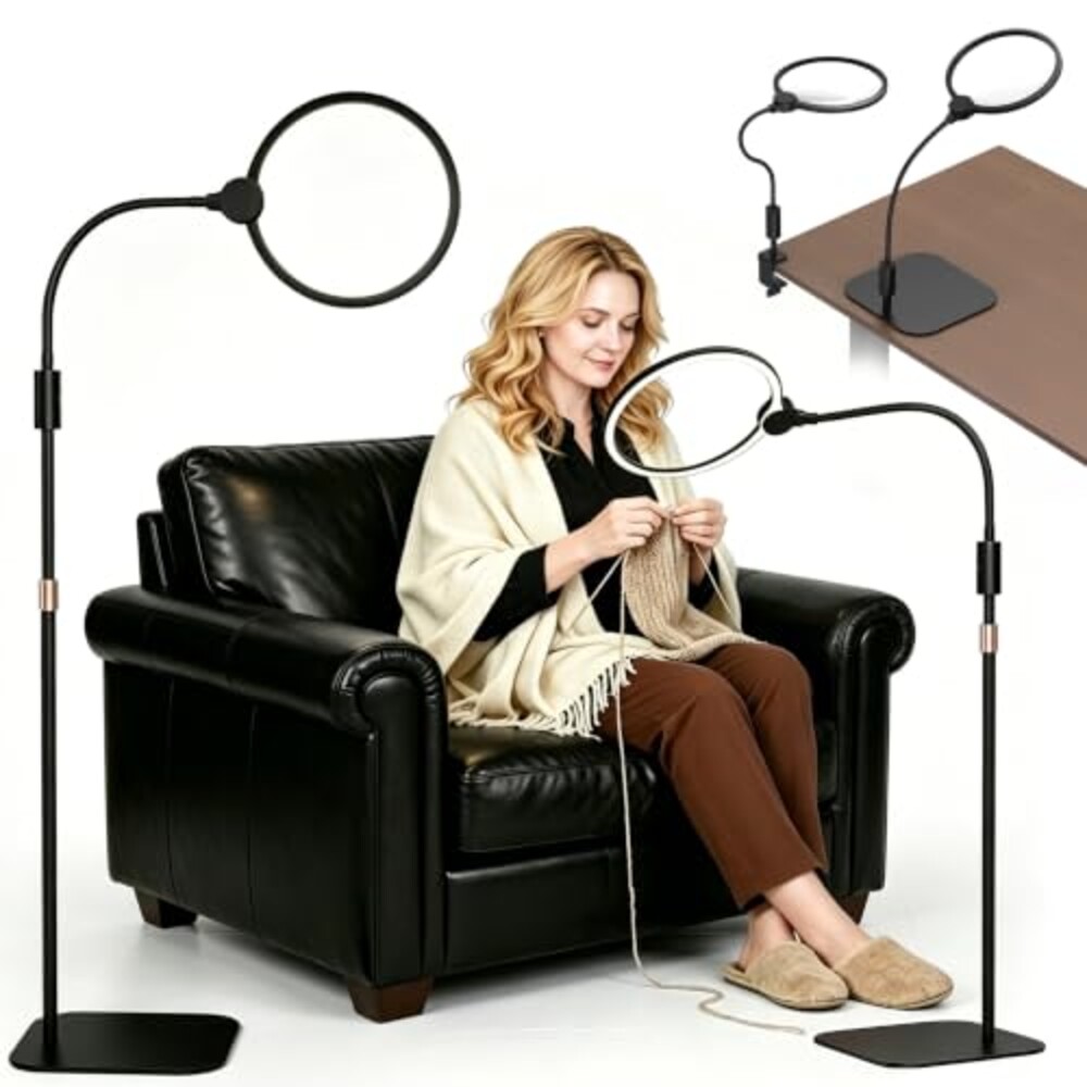 7.1 Inch Extra Large Magnifying Glass wi