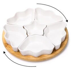 Foraineam Rotatable Serving Platters and