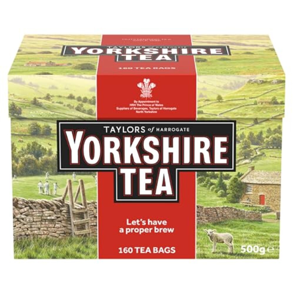 Yorkshire Tea, Red, Black Tea Bags, 160c
