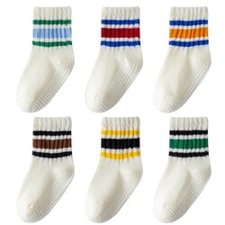 Wamvp Toddler Grip Socks with Non-Slip U