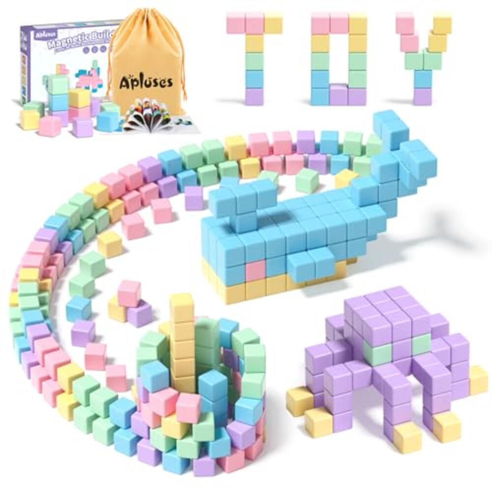 Apluses 32pcs Magnetic Blocks Building C