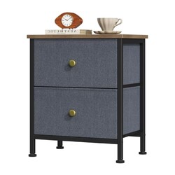 DUMOS Nightstand, Bedside Table for Bedr
