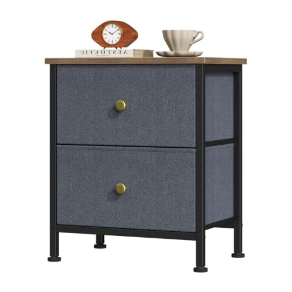 DUMOS Nightstand, Bedside Table for Bedr