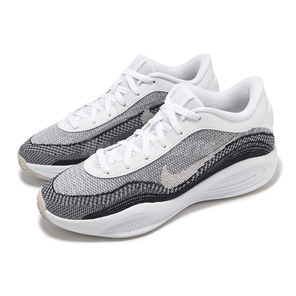 Nike G.T. Hustle Academy EP White Black Light Bone Men Basketball FJ7808-100