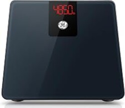 GE Bathroom Scale for Body Weight 500lbs, Digital Weight Scales Heavy Duty | High Capacity Body Measuring Device, Accurate Weighing, Black, BMI