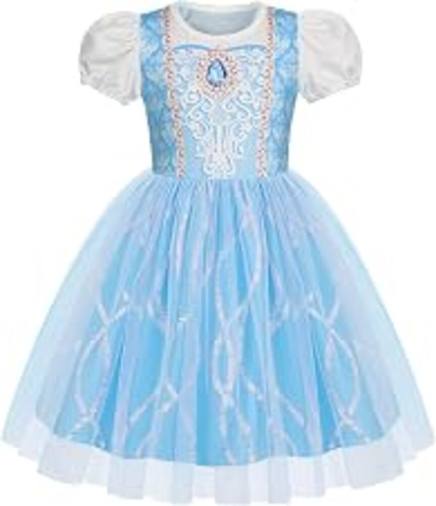 Princess Dress for Girls Tulle Dress Princess Costume Halloween Outfits | Puff Sleeve Dress Birthday Christmas Fancy Party Dress Up