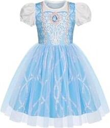 Princess Dress for Girls Tulle Dress Princess Costume Halloween Outfits | Puff Sleeve Dress Birthday Christmas Fancy Party Dress Up