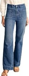Astylish Women's Wide Leg Jeans High Waisted Denim Pants | Stretchy, Straight Leg Jean, Loose, Trendy, With Pocket