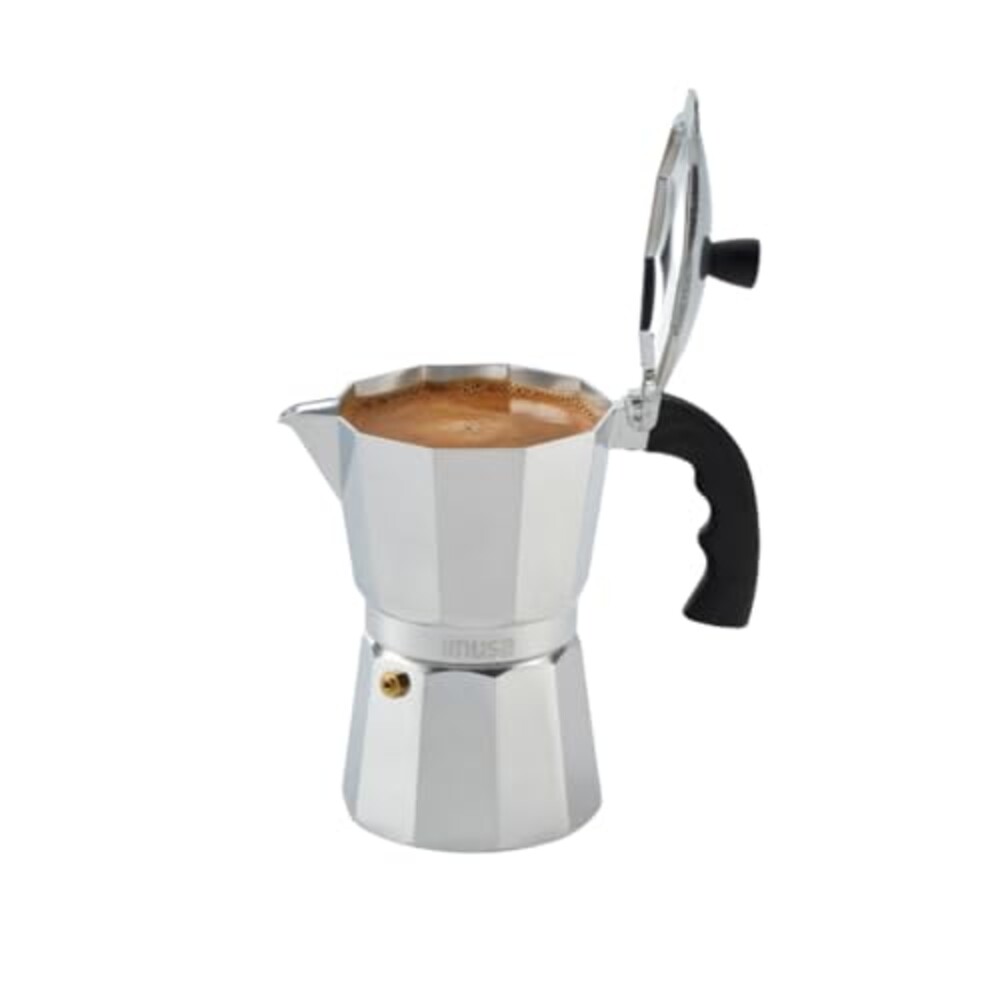Imusa USA Aluminum Stovetop 6-cup Espres