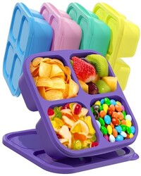 Canfanni 5 PCS Bento Snack Containers, R