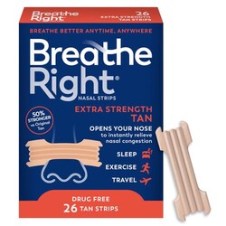 Breathe Right Nasal Strips, Extra Streng
