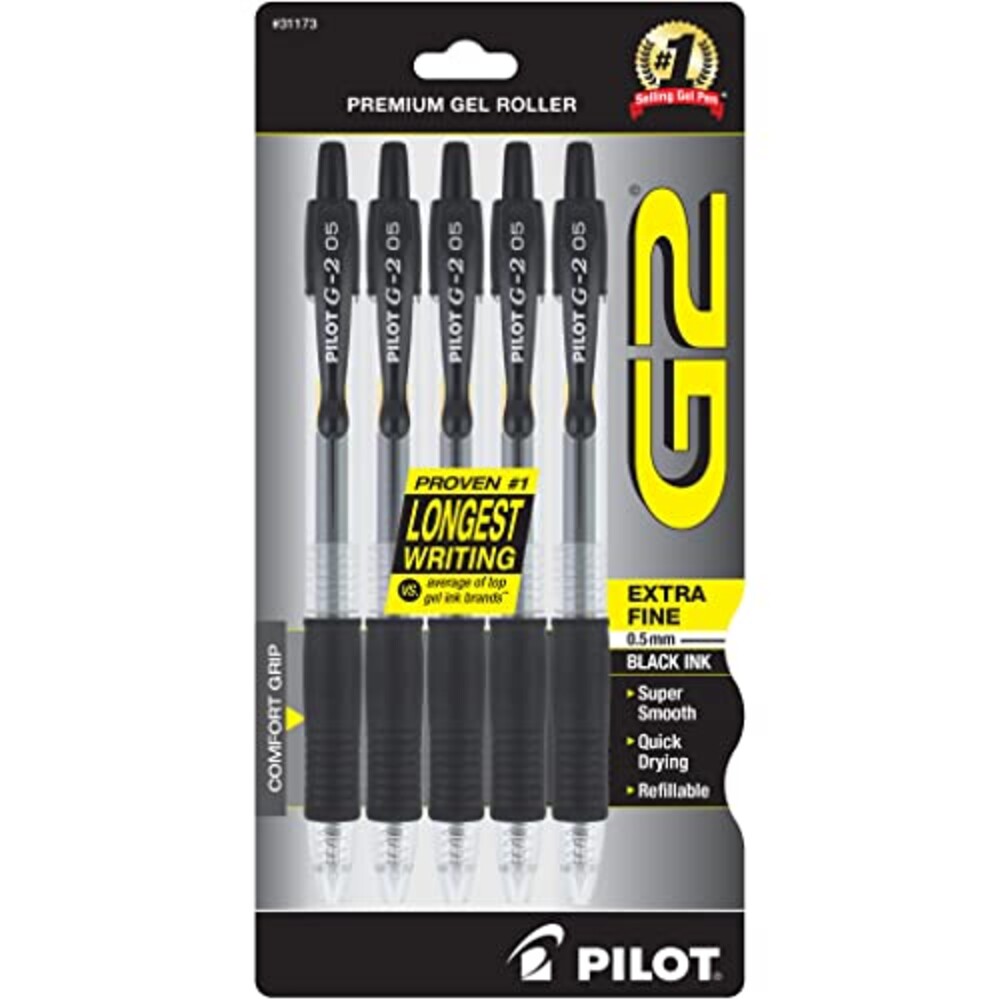 PILOT G2 Premium Gel Pens, Extra Fine Po