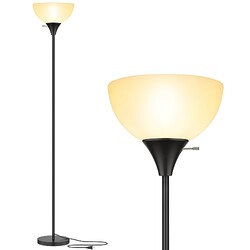 Coucrek Floor Lamp, LED Standing Lamps w
