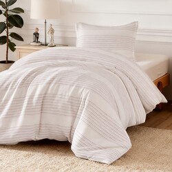 Amazon Basics Duvet Cover Waffle Weave 2