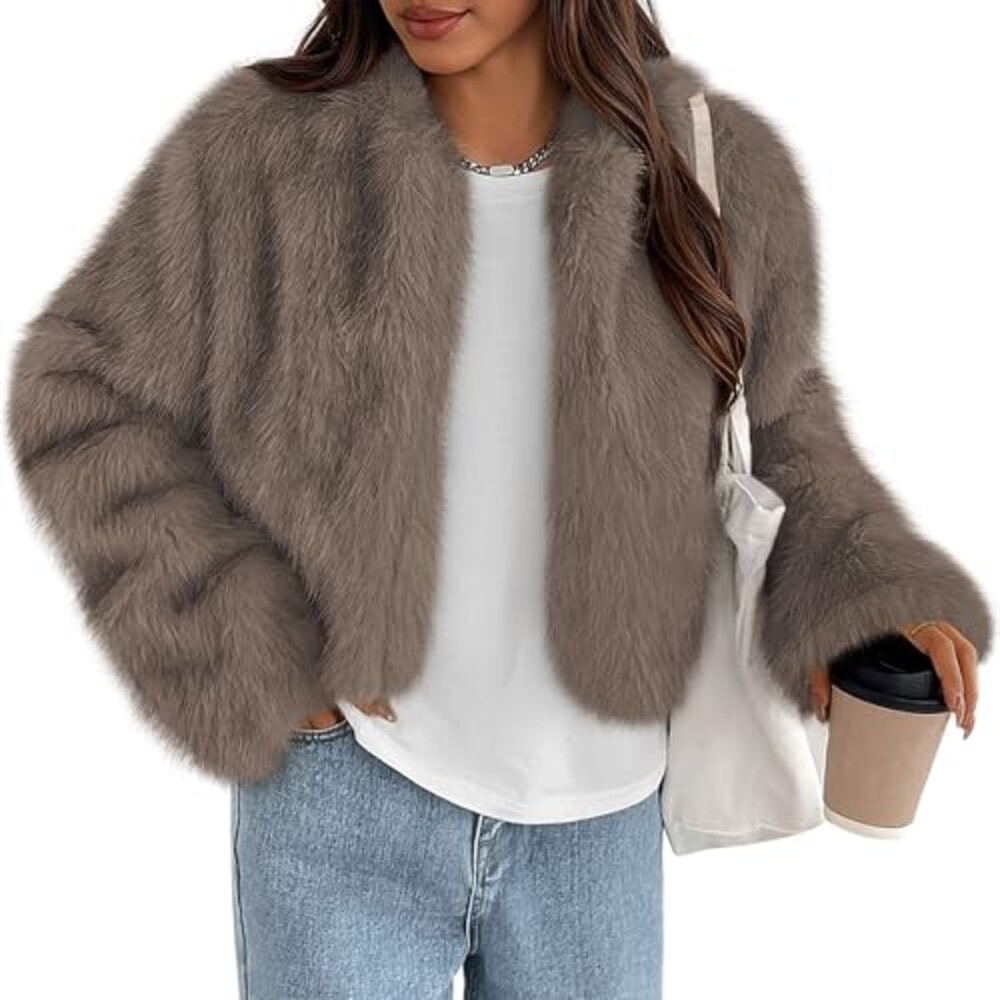 PRETTYGARDEN Womens Winter Coats Open Fr