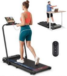 THERUN Walking Pad with Handle Bar, Unde