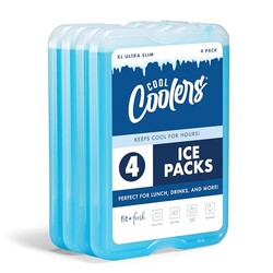 Cool Coolers by Fit & Fresh 4 Pack XL Sl
