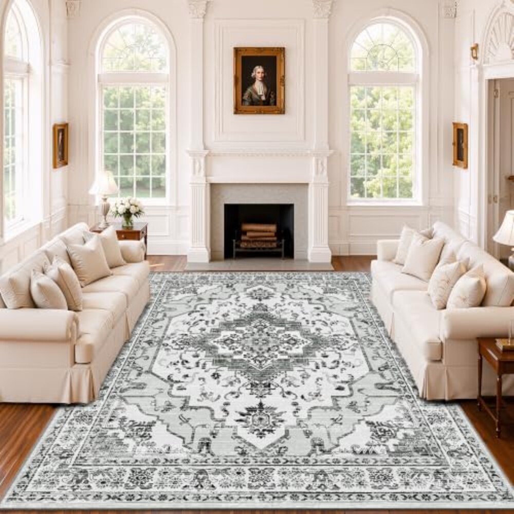 Arenarug 8x10 Washable Area Rug for Livi